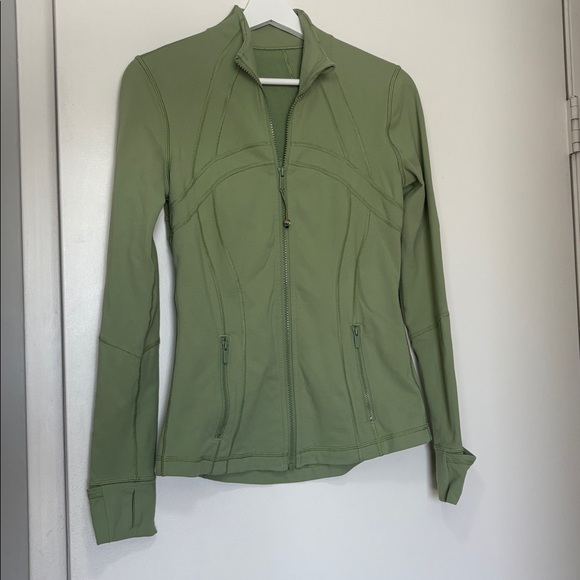 Lululemon Define Jacket Vista Green Zip Up Size 6 - Picture 4 of 10
